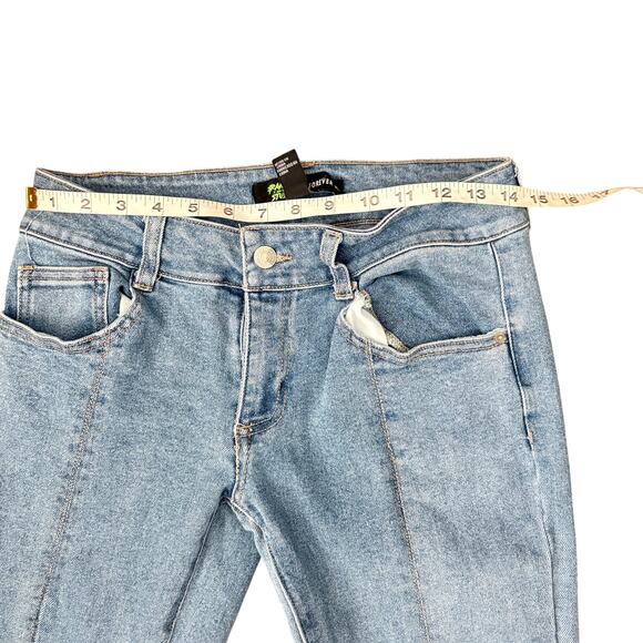 Rare Forever 21 Frankie & the Studs Star Flare Jeans L Coastal Cowgirl Cowboys - Picture 9 of 9